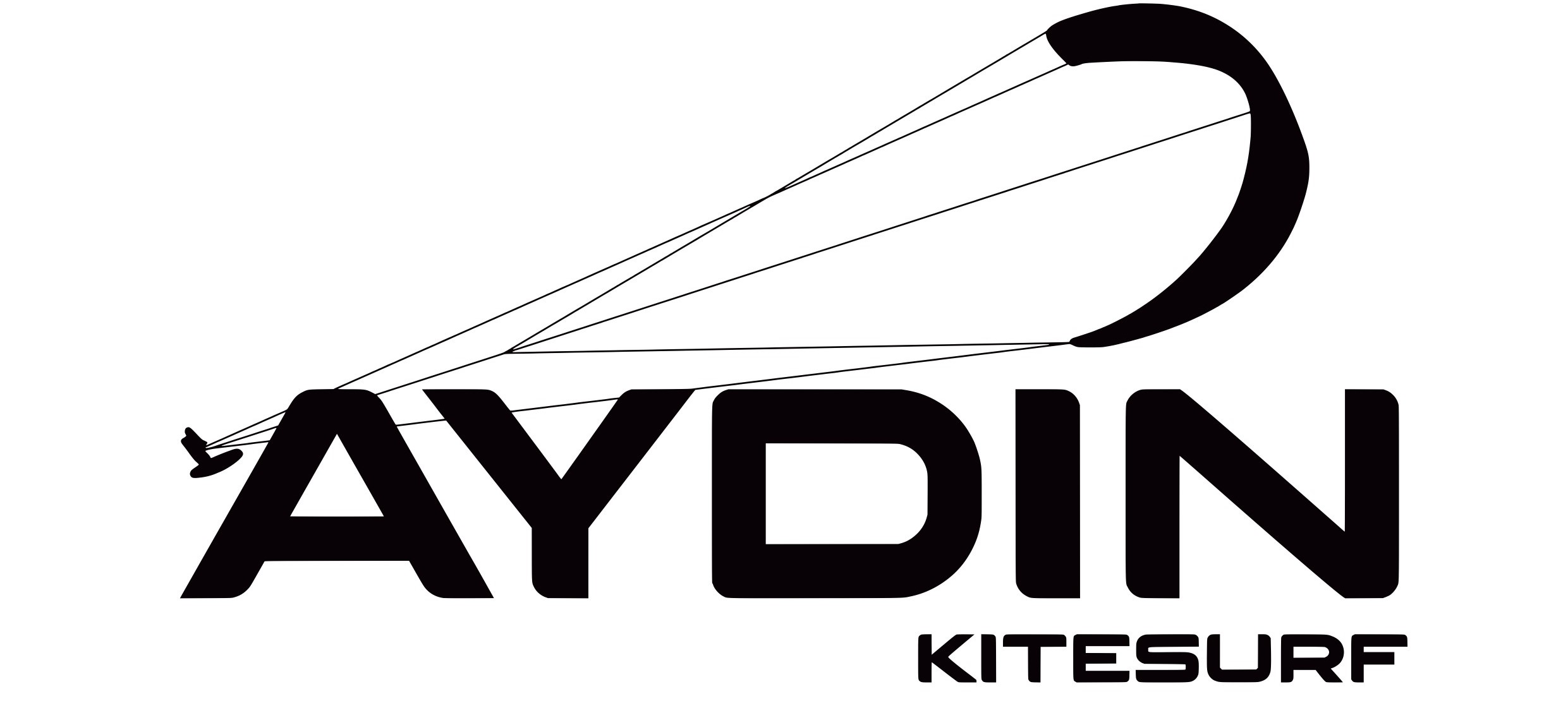 logo aydinkitesurf aydın kitesurf gökçeada imroz kite surf school summer water activity sport